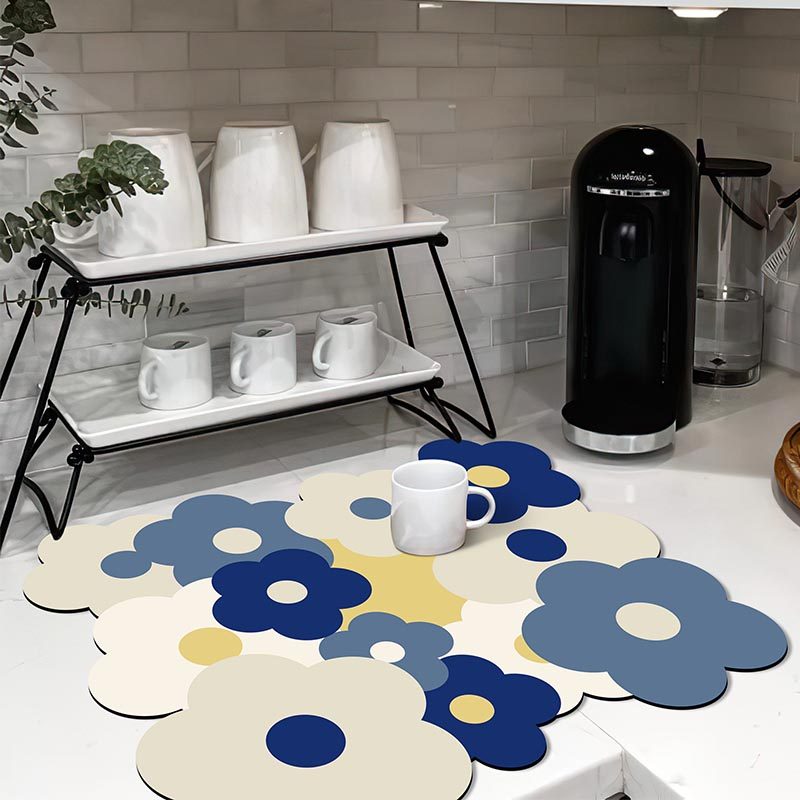 厨房沥水垫碗盘干燥垫隔热杯垫台面软硅藻泥防滑垫洗手台吸水垫,淘宝优惠券,粉丝福利购,淘宝优惠卷