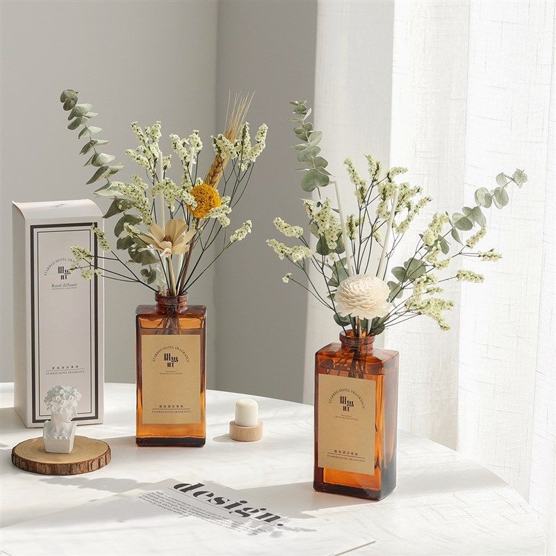 速发无火内薰干花花艺小众香室卧香氛摆件装饰扩香精油空气清新剂,淘宝优惠券,粉丝福利购,淘宝优惠卷