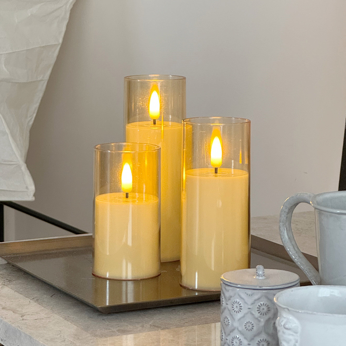 led电子蜡烛灯烛光氛围感餐厅仿真蜡烛浪漫求婚装饰道具家居摆件,淘宝优惠券,粉丝福利购,淘宝优惠卷