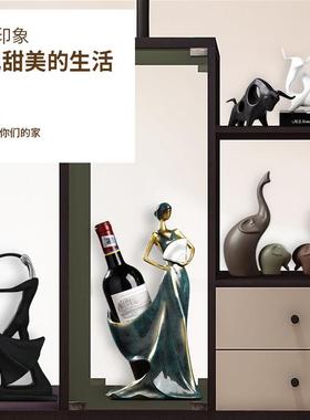 大象小摆件创意陶瓷家居摆设北欧卧室内玄关客厅电视柜酒柜装饰品