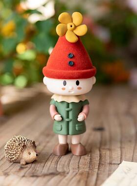 阿楹 治愈情绪稳定微缩场景小屋摆件洞洞板儿童生日耶诞教师礼物