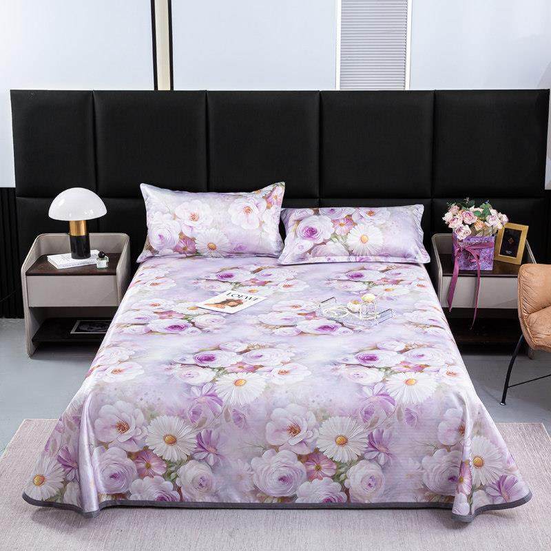 2025新款夏季凉席三件套实物更立体5D立体数码印花凉感丝冰丝席,淘宝优惠券,粉丝福利购,淘宝优惠卷