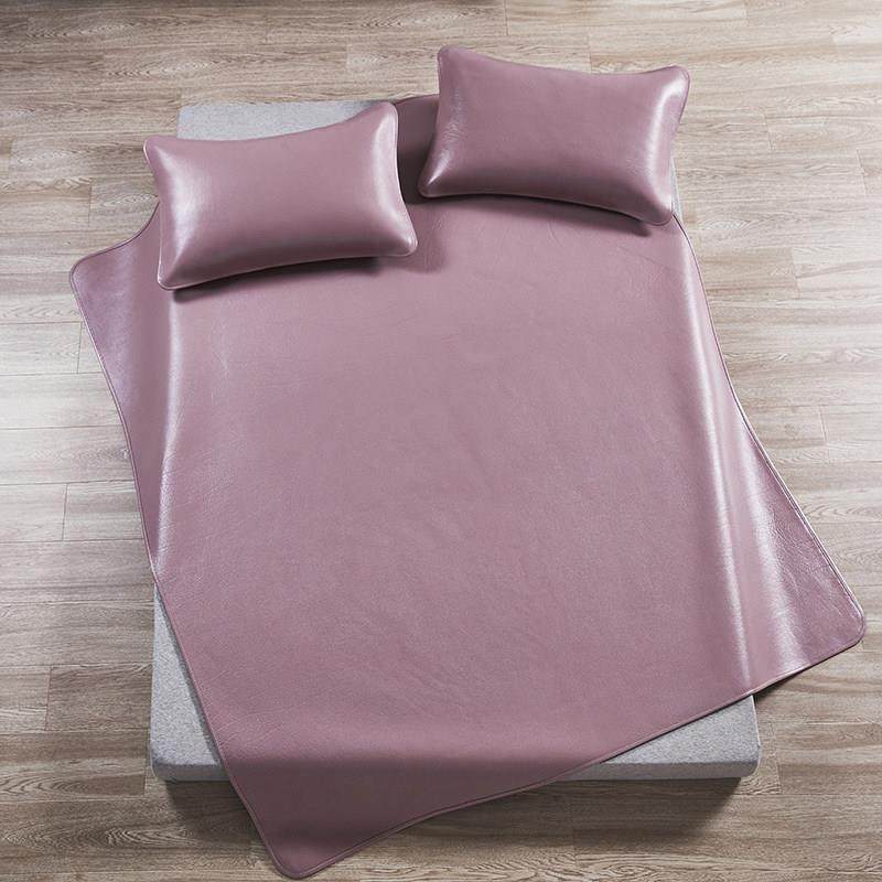 彩色牛皮席水牛皮凉席天然头层牛皮席彩席1.8米三件套真皮床垫套,淘宝优惠券,粉丝福利购,淘宝优惠卷