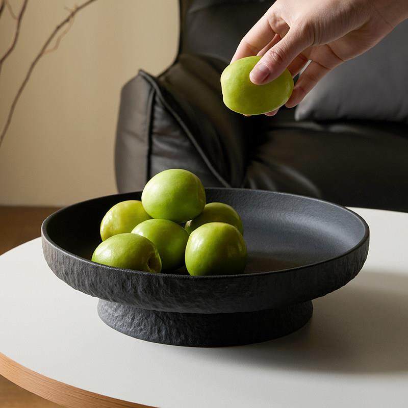 米立风物新款果盘客厅茶几家用水果盘轻奢高档高脚盘茶点盘水果盆,淘宝优惠券,粉丝福利购,淘宝优惠卷