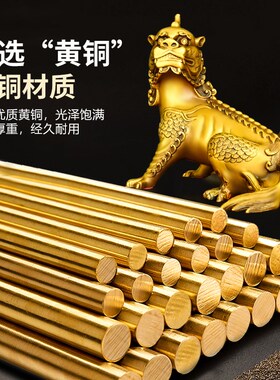 黄铜谛听摆件九华山地q藏王坐骑独角神兽客厅办公室装饰铜貔貅地