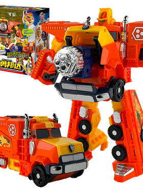 速发咖宝车神重工战队变形玩具神勇邦达合体金刚机甲儿童男孩