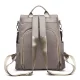 Backpack ຄົນອັບເດດ: ສະເຫຼີມສະຫຼອງອິນເຕີເນັດສໍາລັບແມ່ຍິງ 2023 ພາກຮຽນ spring ແລະ summer texture ສະບັບພາສາເກົາຫຼີ versatile ຂະຫນາດໃຫຍ່ຄວາມອາດສາມາດງ່າຍດາຍແມ່ຍິງ backpack ຕ້ານການລັກ