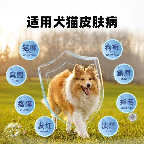 宠元爱复方酮康唑软膏猫藓外用药皮肤病药膏狗狗猫咪真菌猫藓专用 - 图2