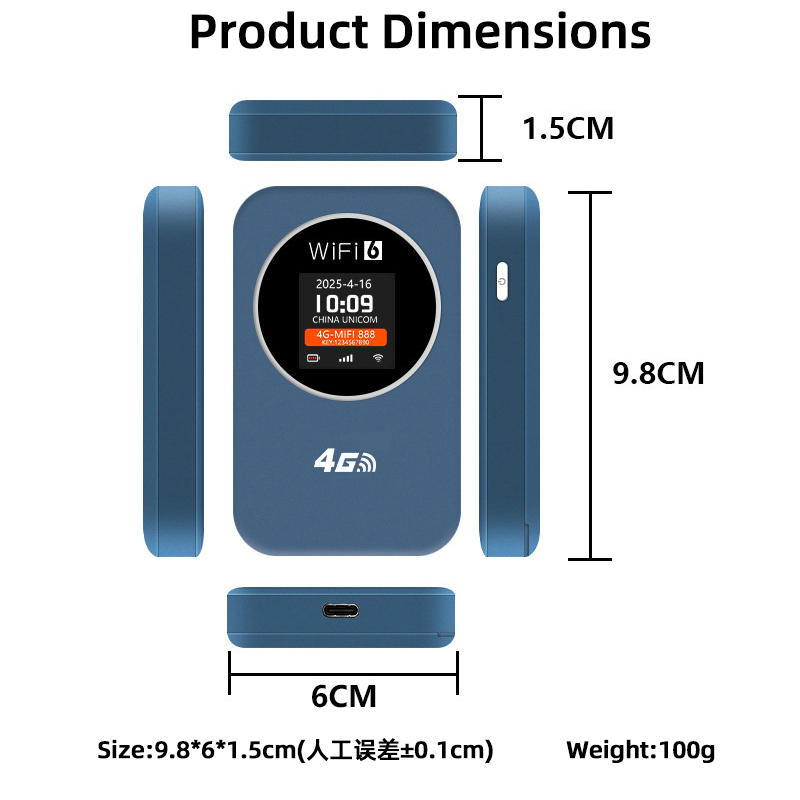 【自插卡国际版】随身wifi2025新款移动4g网络无线网卡随身携带Wi-Fi蛋香港澳门日本欧洲韩国越南迪拜可用 - 图3