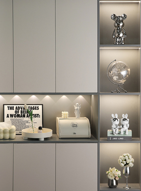 速发轻奢高档客厅玄关收纳装入品摆件家户饰居进门口隔断鞋柜