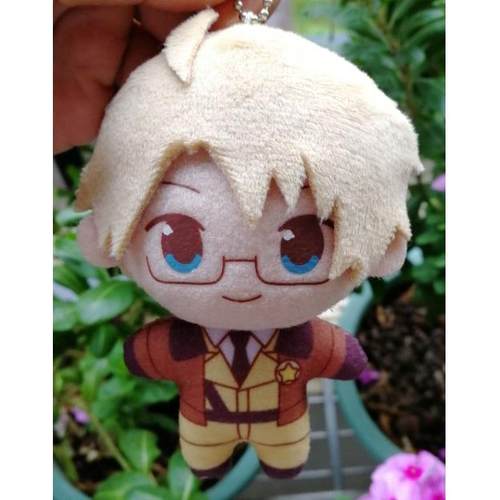 【APH和屋】黑塔利亚毛绒钥匙扣亚瑟阿尔英国手办挂件动漫周边 - 图1