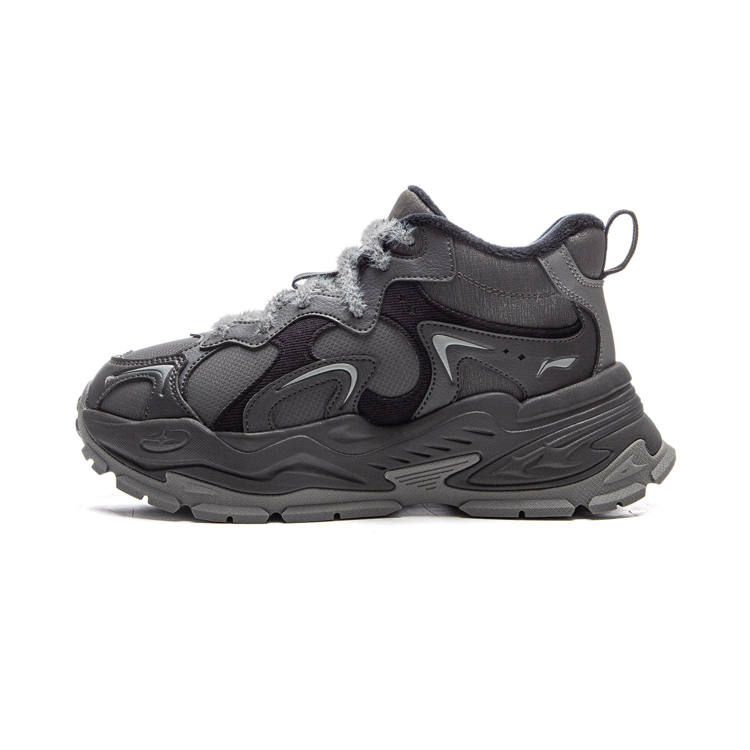 李宁正品星芒 WNTR女子简约舒适减震耐磨中帮运动休闲鞋AGCV392 - 图3