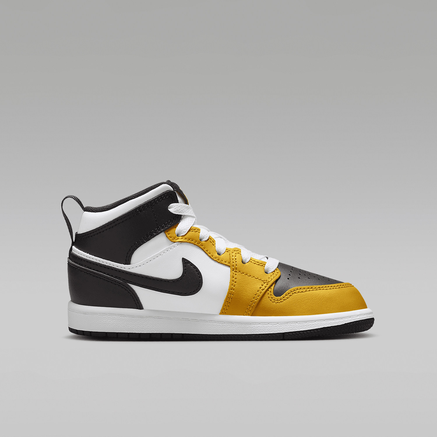Nike/耐克正品Jordan 1 Mid小童耐磨休闲运动鞋DQ8424-701,淘宝优惠券,粉丝福利购,淘宝优惠卷