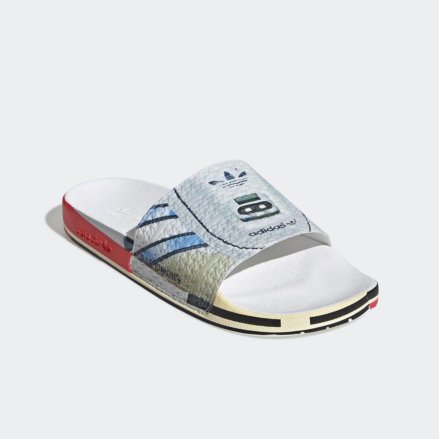 Adidas/阿迪达斯正品三叶草男士复古防滑轻便运动拖鞋EE7955,淘宝优惠券,粉丝福利购,淘宝优惠卷