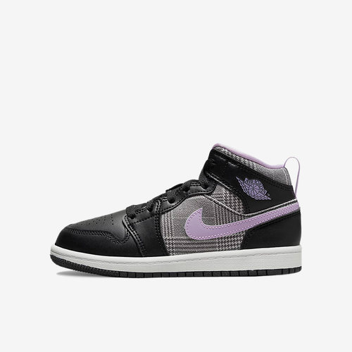 Nike/耐克正品JORDAN中帮复古GS女子大童休闲板鞋DC7227-015 - 图0