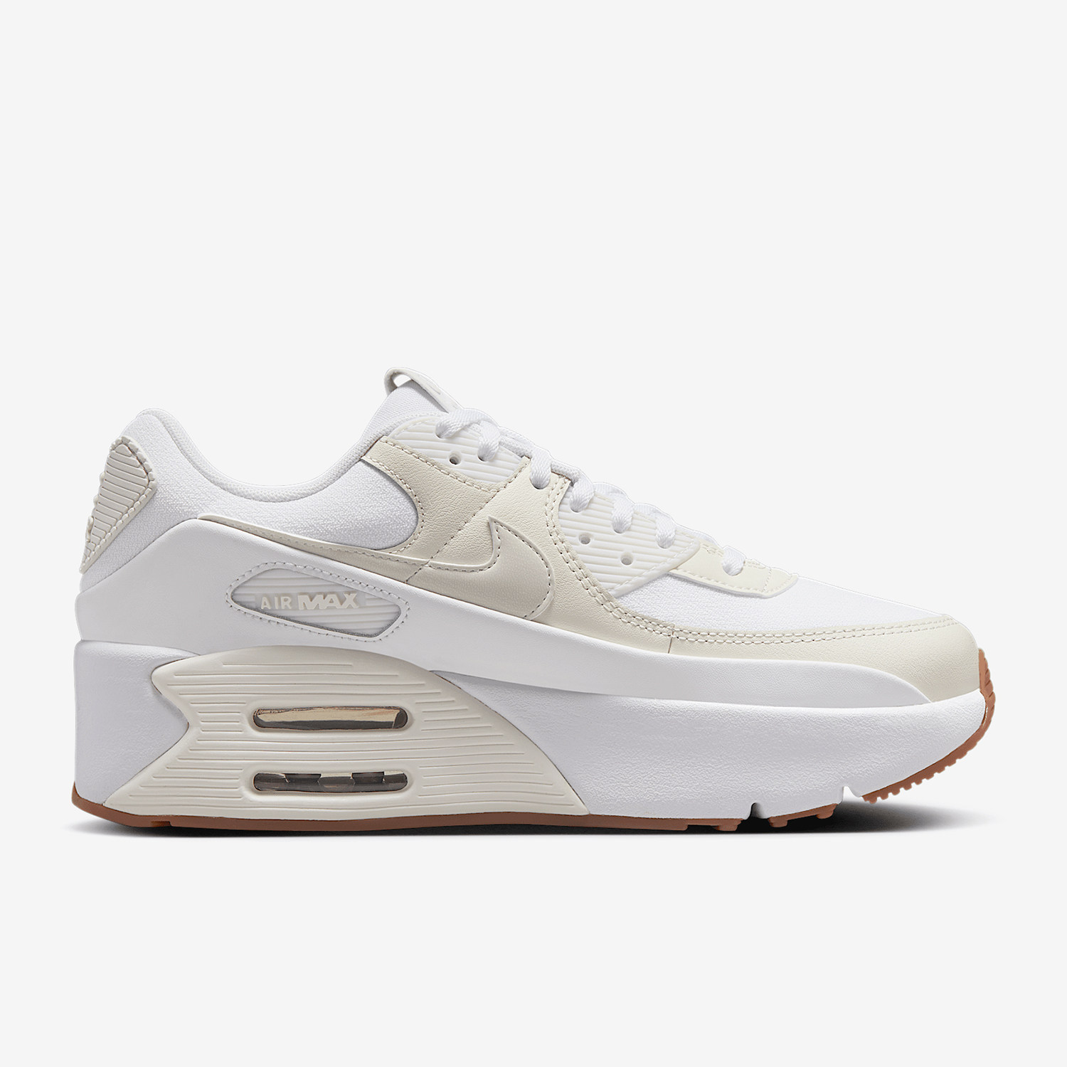 Nike/耐克正品Air Max 90 LV8女士气垫厚底运动鞋FD4328-111,淘宝优惠券,粉丝福利购,淘宝优惠卷