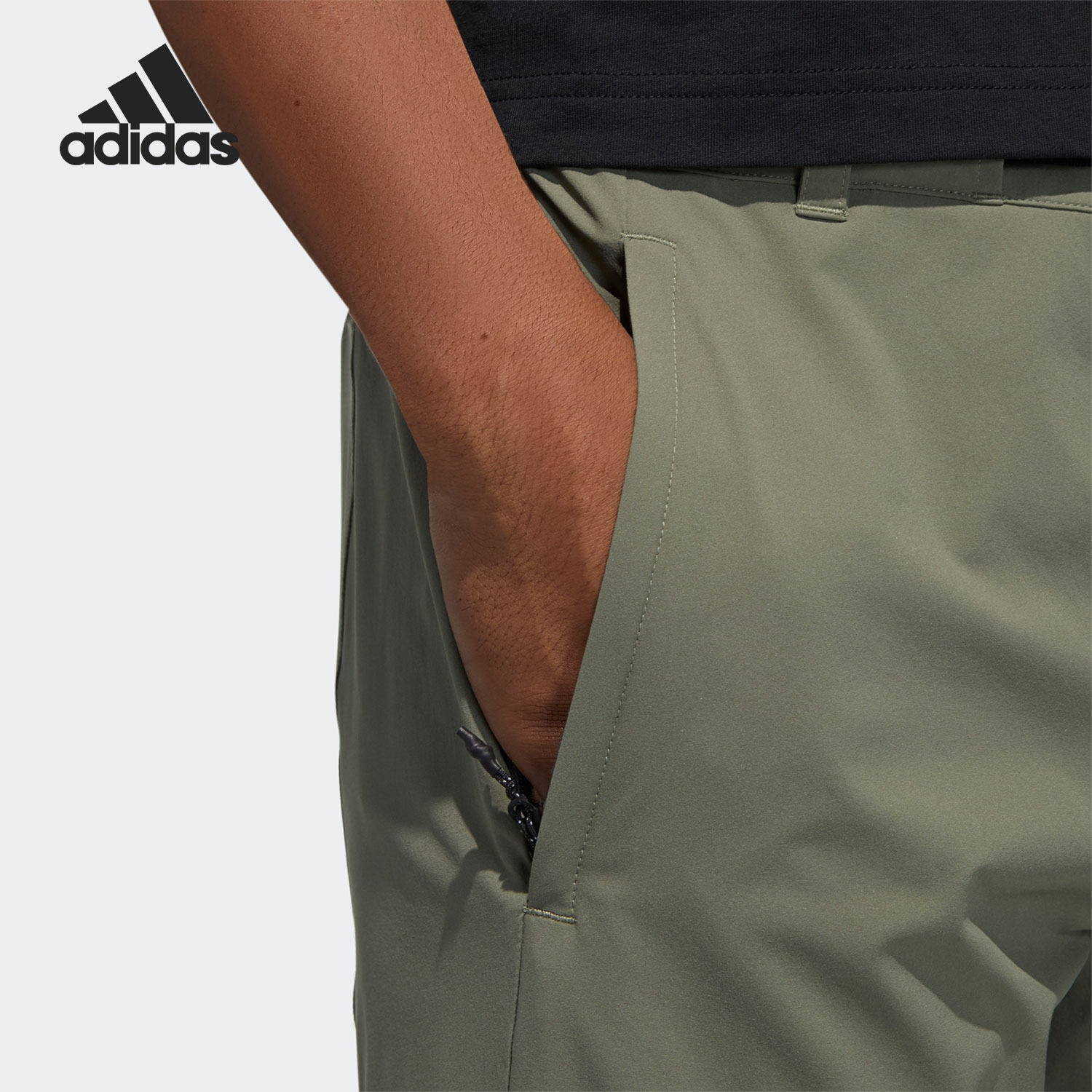 Adidas/阿迪达斯正品INSP MS PANTS男子户外休闲运动长裤GN7616 - 图1