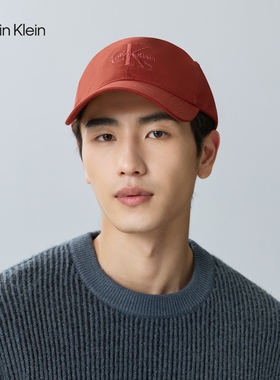 【预售】CK Jeans26秋季新款男女刺绣字母潮流休闲纯棉棒球帽礼物