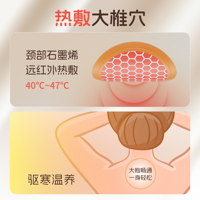 FUJIIRYOKI肩颈按摩仪背部腰部肩膀脖子揉捏神器斜方肌,淘宝优惠券,粉丝福利购,淘宝优惠卷