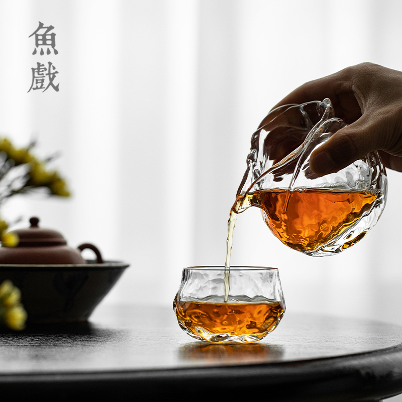 水晶玻璃公道杯日式创意公茶海杯耐热分I茶器大容量泡茶杯功夫茶 - 图2