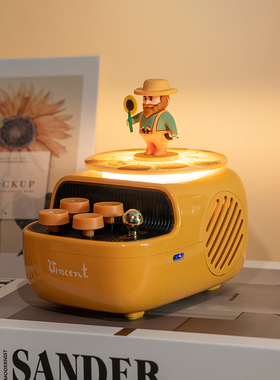 【圣诞礼物】大英博物馆英国国家美术馆梵高向日葵蓝牙音响生日礼