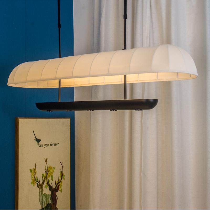 侘寂风前吊灯中古布艺酒店岛吧散座茶室咖啡店收银柜台餐饮长条灯,淘宝优惠券,粉丝福利购,淘宝优惠卷