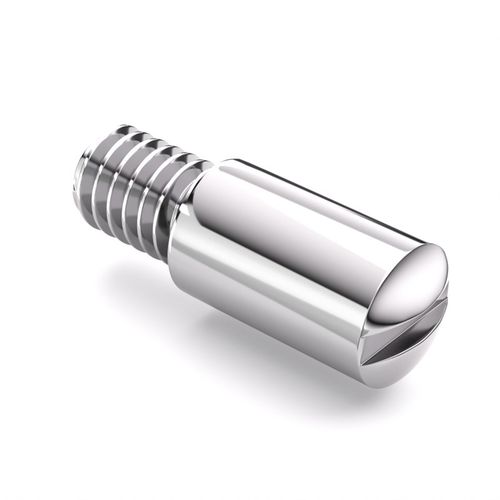 304不锈钢GB831一字开槽无头轴位螺钉台阶轴位销钉M2/3/4/5/6/10 - 图2