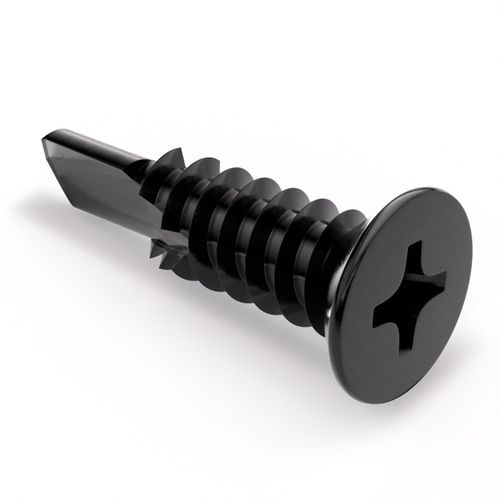 黑色304不锈钢十字沉头钻尾自攻自钻螺丝钉平头燕尾螺栓M4M4.2M5 - 图3