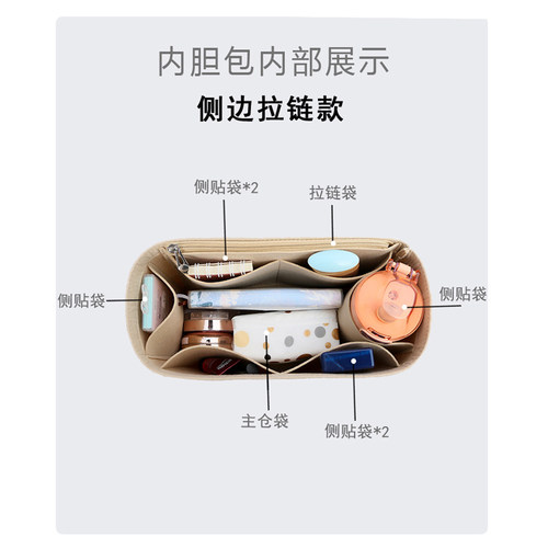 适用蔻驰Coach Gotham24号行李包内胆Venturer27波士顿收纳包中包 - 图1