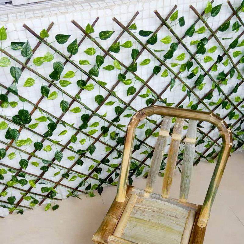 仿真绿植物墙面花架伸缩木栅栏庭院阳台户外栏杆护栏花园篱笆围栏,淘宝优惠券,粉丝福利购,淘宝优惠卷