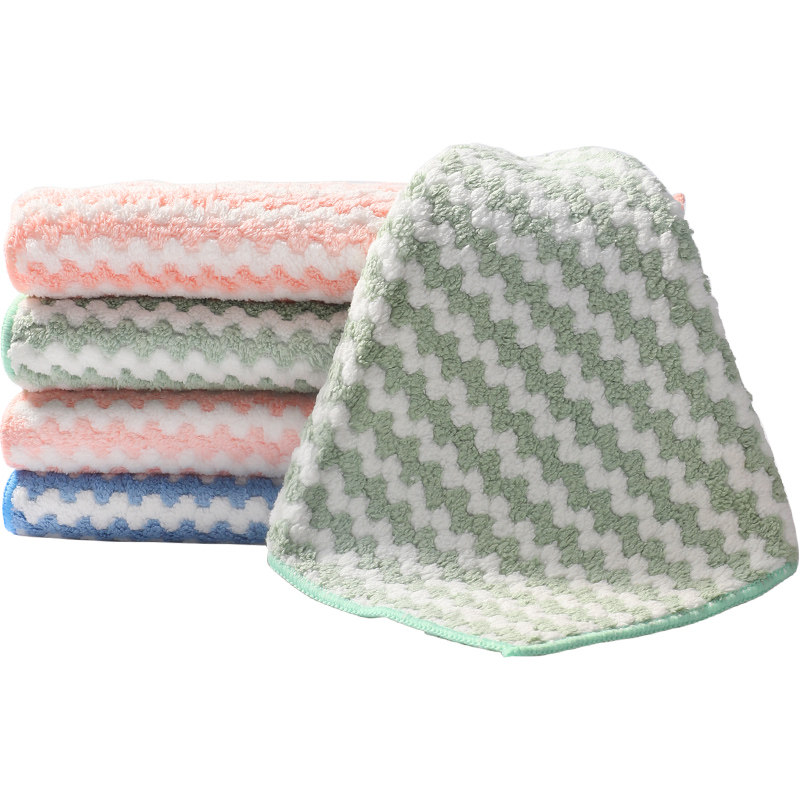 不沾油抹布加厚吸水洗碗布厨房专用家用不掉毛家务清洁擦桌子毛巾,淘宝优惠券,粉丝福利购,淘宝优惠卷