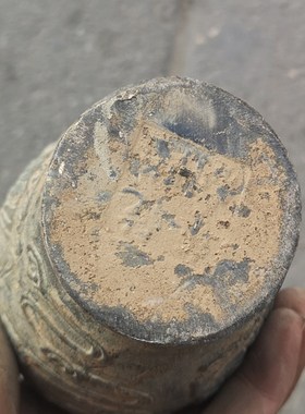 仿古出土纯铜观音菩萨花瓶宝瓶松子观音铜摆件家居装饰