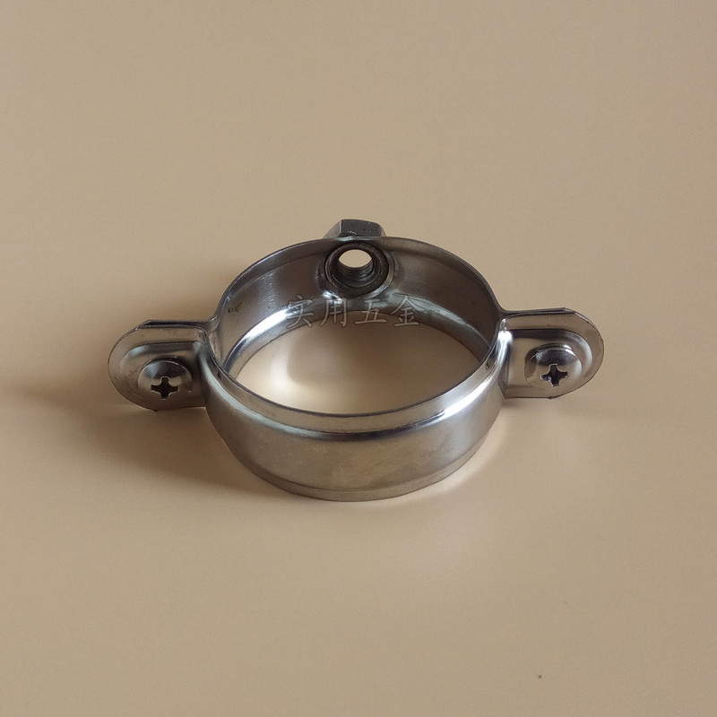 水管PPR支架墙固定卡子PVC管管道不锈钢抱箍给水吊卡吊码夹管卡 - 图1