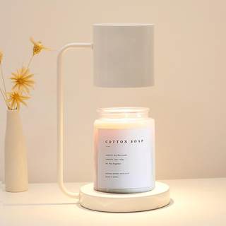 Fireless melted wax lamp, aromatherapy lamp, atmosphere lamp, candle warm fragrance, plug-in electric melting candle lamp, bedroom night light, bedside table lamp