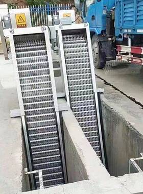 厂家供应清污机工业废水处理设备雨水粗格栅回转式细格栅清污机