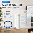 墨科联5G-CPE可插卡路由器AI智能切换千兆双频WiFi6家用户外直播办公无线路由器