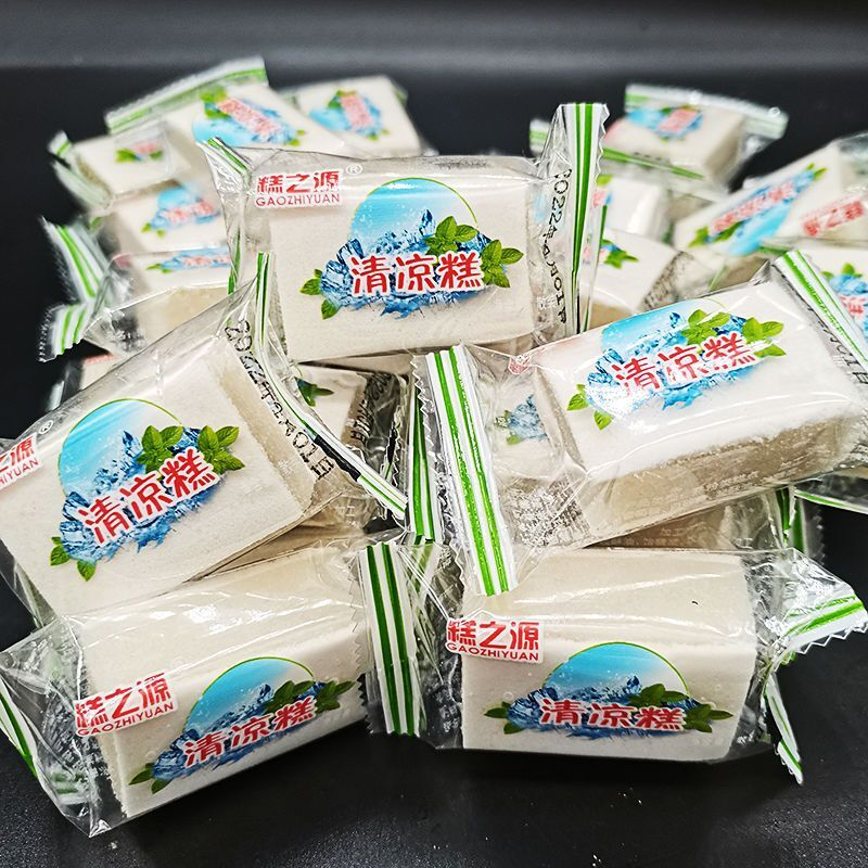 湖南特产清凉糕薄荷糕潮糕冰凉糕老式米糕独立包装凉糕即食薄荷味 - 图3