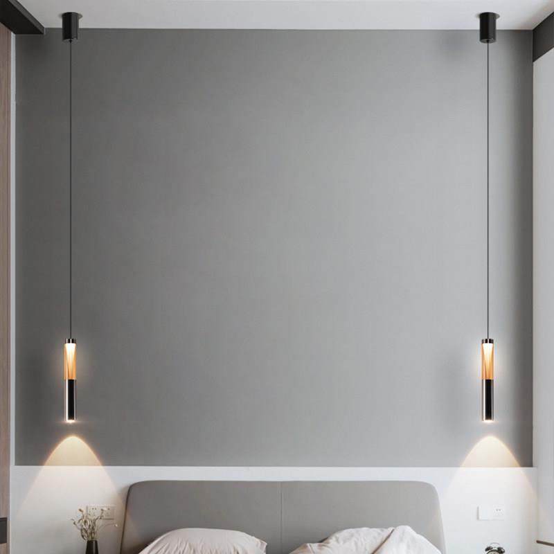 卧室床头吊灯现代简约鱼线小吊灯可升降餐厅吧台玄关背景墙吊线灯,淘宝优惠券,粉丝福利购,淘宝优惠卷