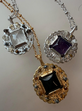 EPISSAGE水晶玛瑙项链系列