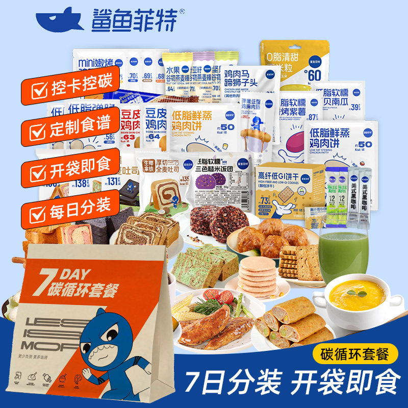 7天碳循环轻断食套餐免煮21天一周健身代餐低非减0轻脂肥鸡肉制品,淘宝优惠券,粉丝福利购,淘宝优惠卷