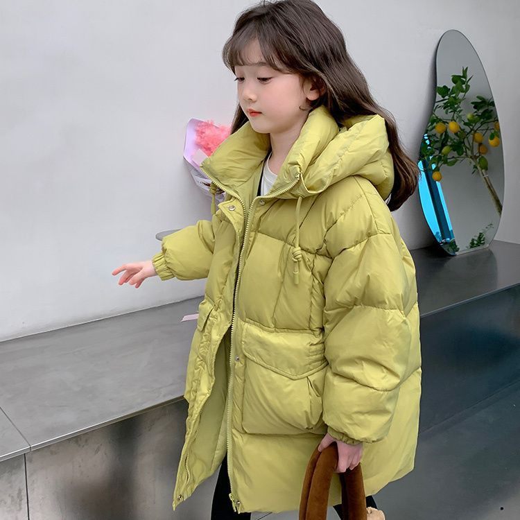 儿童冬装棉服2024新款小女孩冬季棉袄女童中长款加厚羽绒棉衣外套,淘宝优惠券,粉丝福利购,淘宝优惠卷