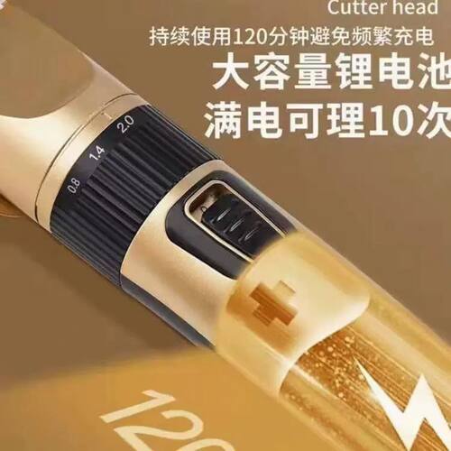 德国进口大功率电动理发电推子充电式理发器电推剪成人儿童剃头刀 - 图1