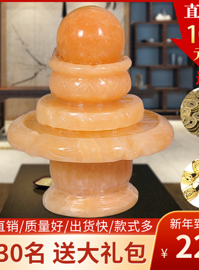 特价透光假山流水喷n泉石材转动球创意家居装饰办公室摆件开业礼