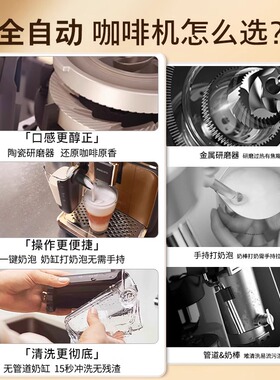飞利浦全自动咖啡机研磨一体