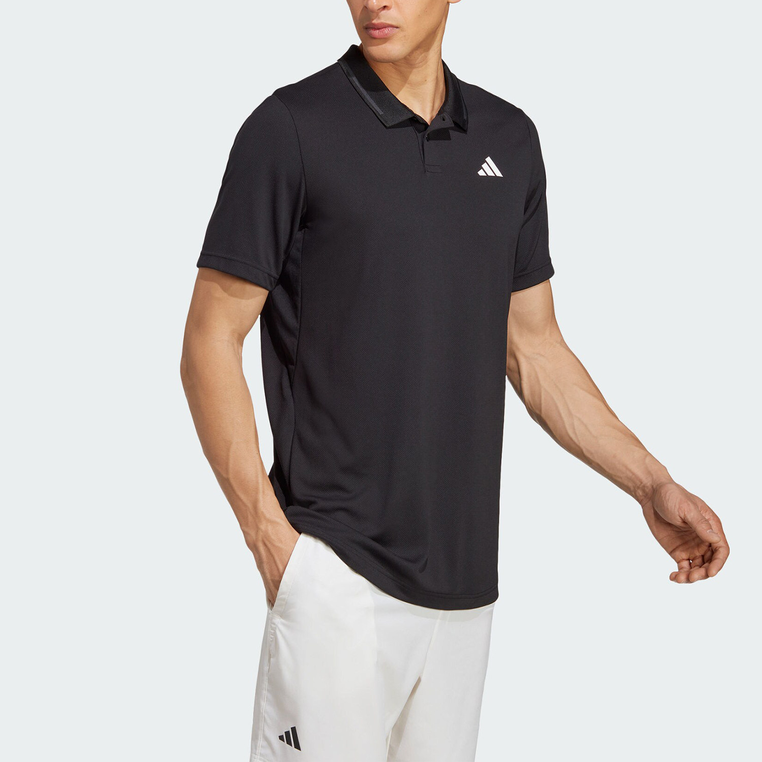 Adidas/阿迪达斯正品CLUB PIQUE POLO 男士网球POLO衫HS3246,淘宝优惠券,粉丝福利购,淘宝优惠卷