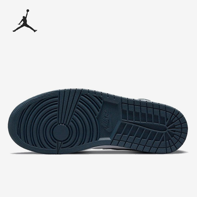 Nike/耐克正品 AIR JORDAN 1 MID AJ1 男子经典板鞋 554724-077,淘宝优惠券,粉丝福利购,淘宝优惠卷