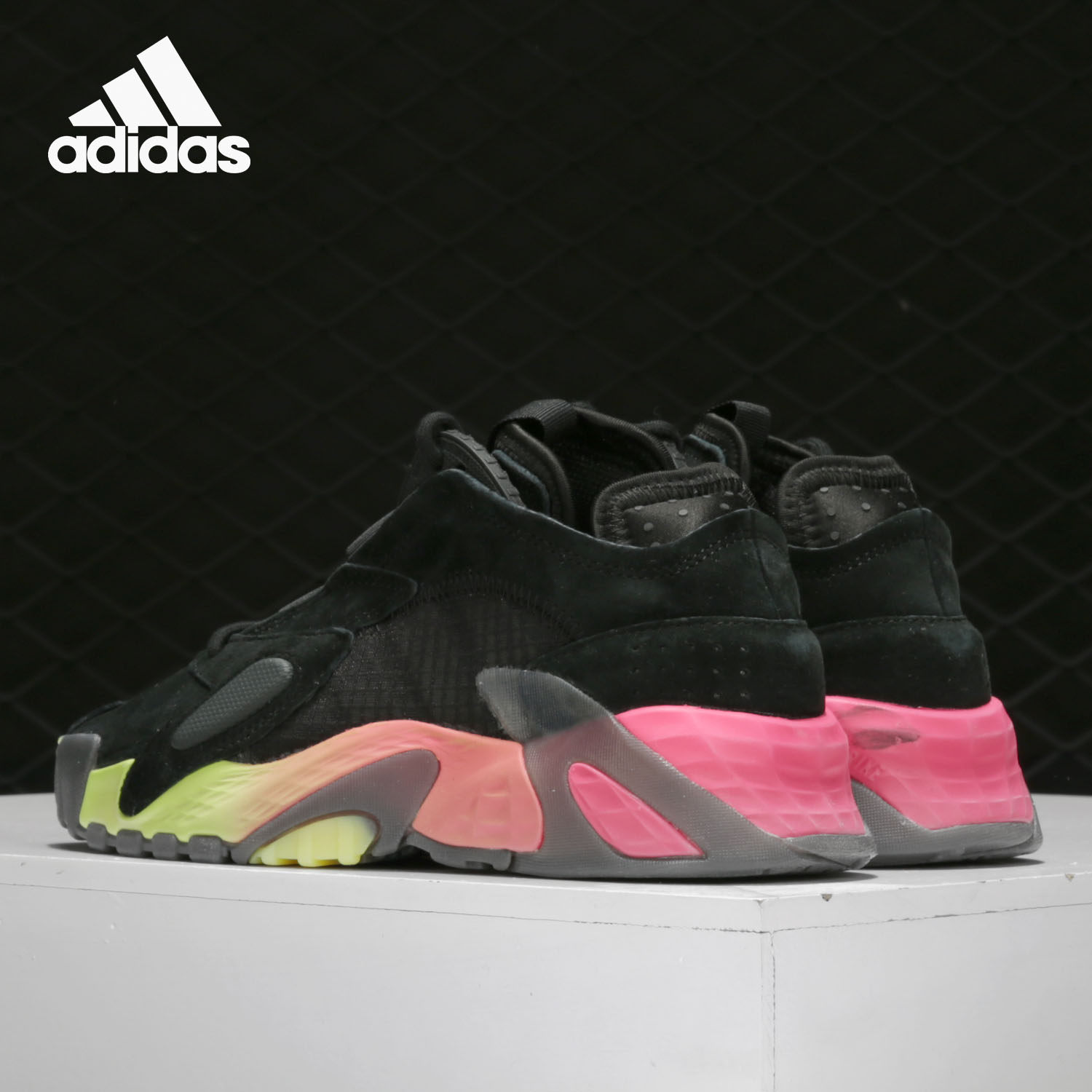 Adidas/阿迪达斯正品三叶草 STREETBALL J 大童经典休闲鞋 EF9606,淘宝优惠券,粉丝福利购,淘宝优惠卷