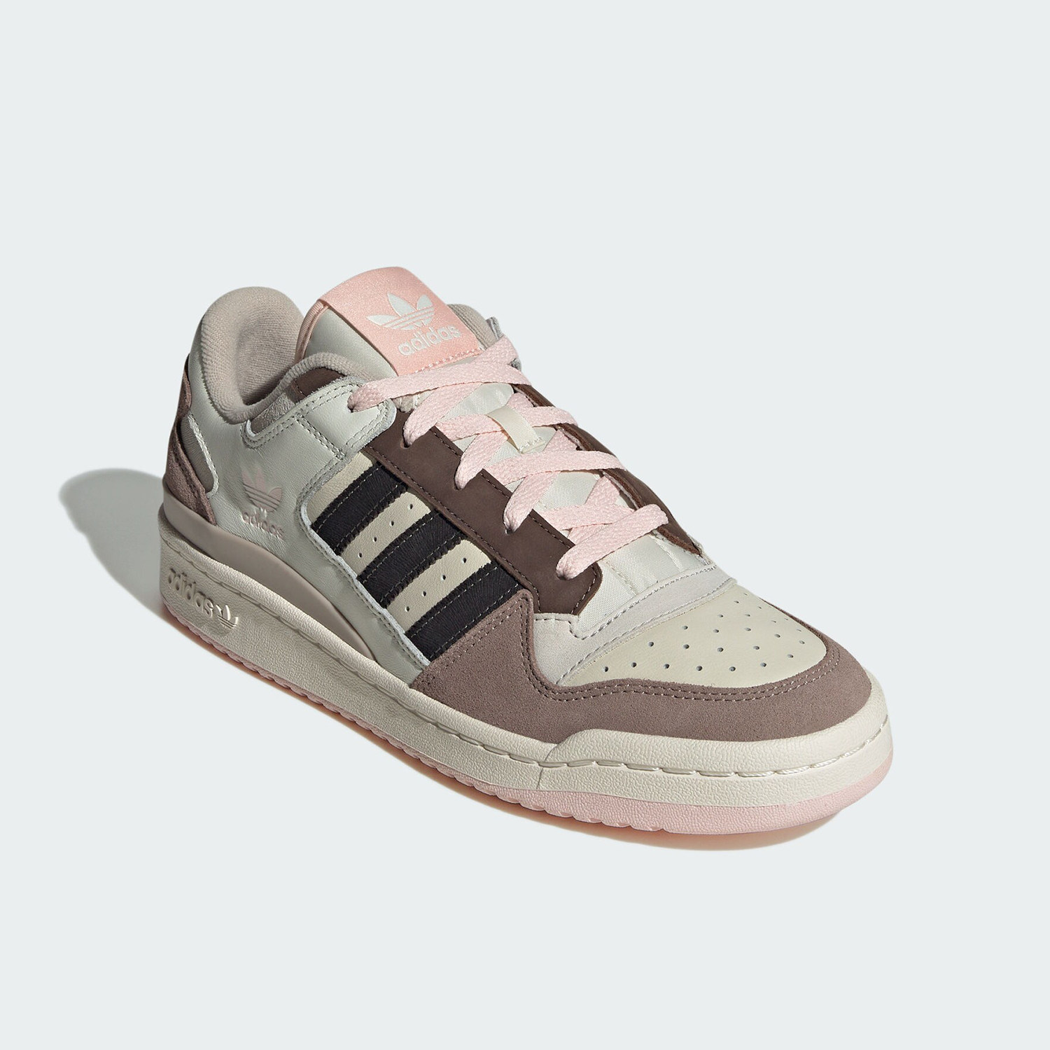 Adidas/阿迪达斯 正品三叶草FORUM LOW女士休闲运动板鞋ID6265,淘宝优惠券,粉丝福利购,淘宝优惠卷