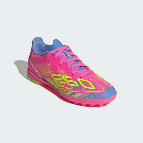 Adidas/阿迪达斯正品F50 League大童低帮训练足球鞋IE3755 - 图1