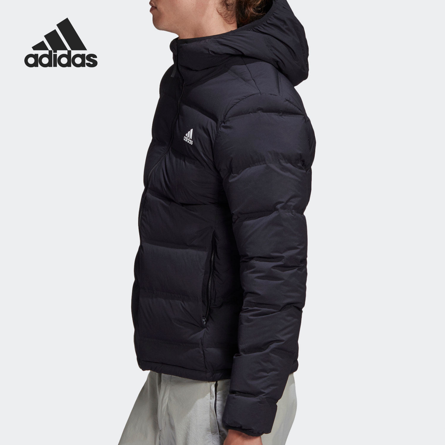 Adidas/阿迪达斯正品当季新款男保暖羽绒服FT2521 - 图1